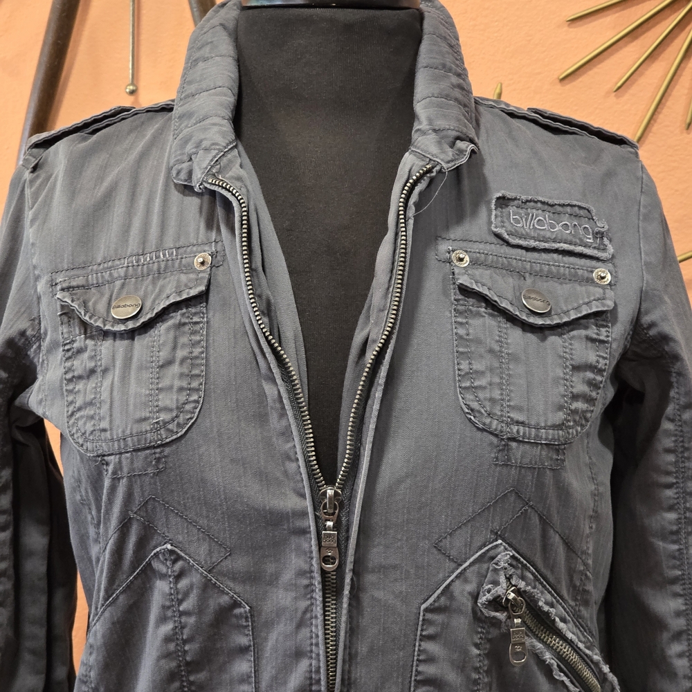 ASO Bella Swan Billabong Charcoal Jacket M Twilight New Moon Screen Acurate - Picture 13 of 16